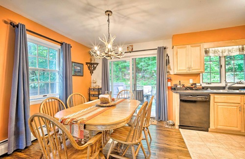 Chestertown House | Rustic Adirondacks Home w/Hot Tub & Lake Access!