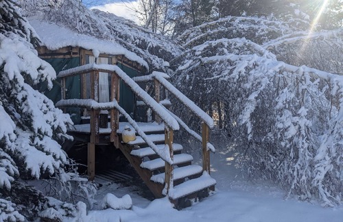 Dedham Apartment | Rustic and cozy yurt on a farm