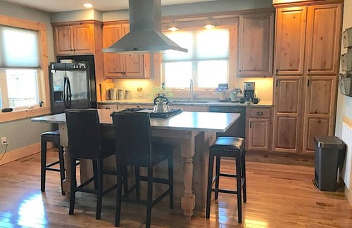Apple Ridge House | Rustic Barn Theme home long range views Luxe