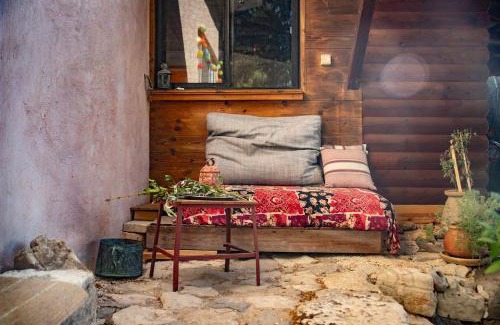 Kfar Hoshen Ski Chalet | Rustic Cabin in the Galilee with Pastoral Views