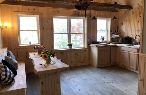 Lyme Center House | Rustic Converted Barn Loft in the Lakes Region
