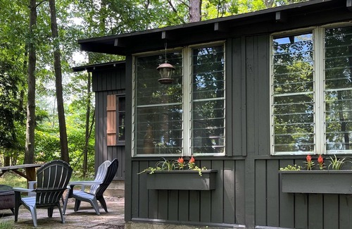 Pentwater Cabin | Rustic cottage in the woods close to town.