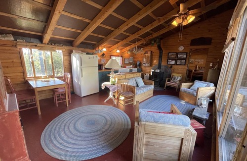 Hill City Cabin | Rustic Family Mountain Top Cabin! 360 degree “million dollar” Black Hills views!