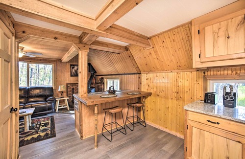 Florissant Cabin | Rustic Florissant A-Frame w/Spacious Deck!