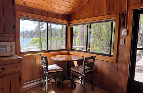 Lakeside Cabin | Rustic, Fully Furnished 2 Bedroom Lakefront Cabin w/Stunning Views in Lakeside