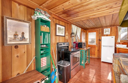 West Village Cabin | Rustic Knotty Pine | Minutes to the Water!