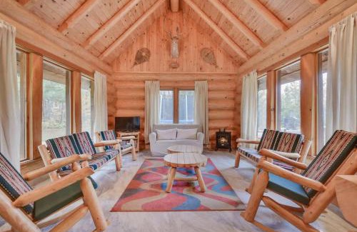 Mauricie House | Rustic Log Chalet in Nature - Chalet Le Melisse
