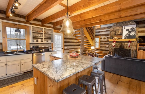 Todd Cabin | Rustic Log Cabin on Large Property