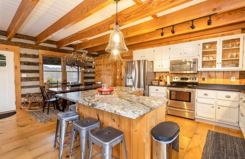 Todd Cabin | Rustic Log Cabin on Large Property