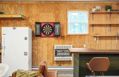 Blakeslee House | Rustic Lux Escape, Lake, Hot Tub, Arcade, Game Lounge