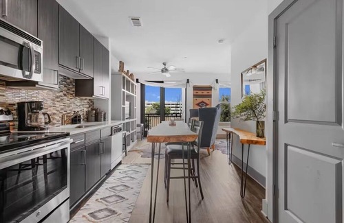 West End Apartment | Rustic Luxe Escape, Pool, Parking & Discounts!