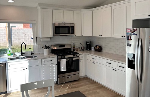 Chino House | Rustic, Modern Home with XL Backyard. Near Orange County and Los Angeles County!