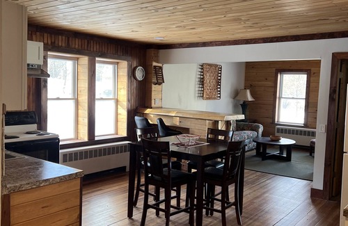 Olmstedville Condo | Rustic Mountain Condo Close to Gore Mountain