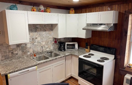 Olmstedville Condo | Rustic Mountain Condo Close to Gore Mountain