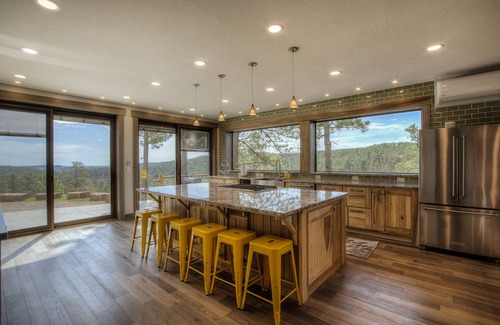 Colonial Pine Hills House | Rustic Mountain Modern Home With Breathtaking Black Hills Views!