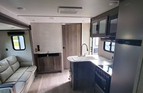 Federal Dam RV Rental | RV campsite on private Lot north end of Leech Lake
