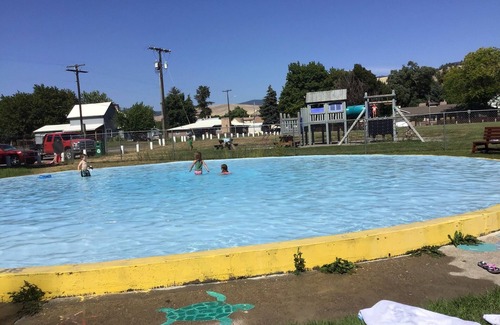 Plains RV Rental | RV hookup in small Montana town next to city park Address: 202 Oak