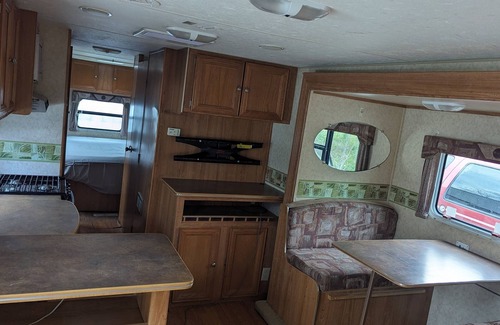 Oden House | RV on site with electric only.