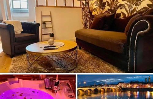Macon Apartment | Séjour détente au cœur de MÂCON spa,ciné,bouteille offerte