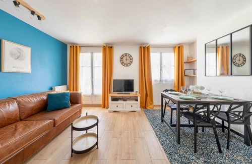 Bailly-Romainvilliers Apartment | Séjour magique à 10 min de Disneyland- Appartement cosy avec terrasse & parking privé