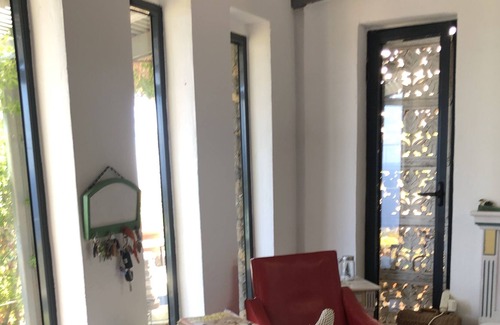 Villa de Mazo House | Süßes Gästehaus mit Breitem Meerblick