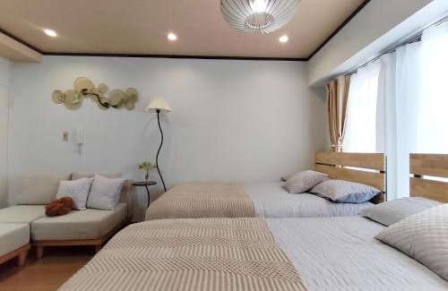 Dogenzaka Apartment | S41涉谷最中心 涉谷站7分-Shibuya center 7 mins to Station, Max 5P 直达新宿 涉谷 表参道 池袋 上野 代代木 银座 原宿