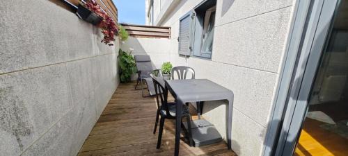 Sabaris Apartment | Sabaris, Baiona, apartamento con terraza