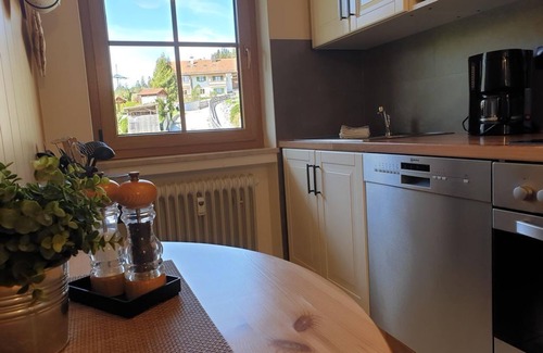 Wallgau Apartment | Sabine "Fewo Bergliebe", House - "Nr. 3" Fewo Bergliebe, 1 bedroom, shower, WC