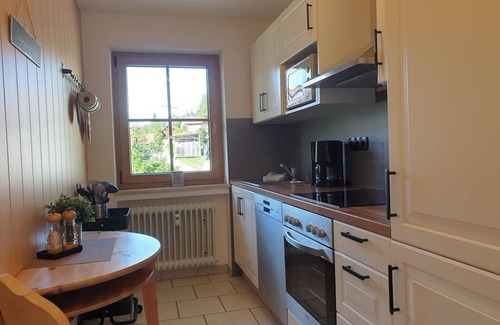 Wallgau Apartment | Sabine "Fewo Bergliebe", House - "Nr. 3" Fewo Bergliebe, 1 bedroom, shower, WC