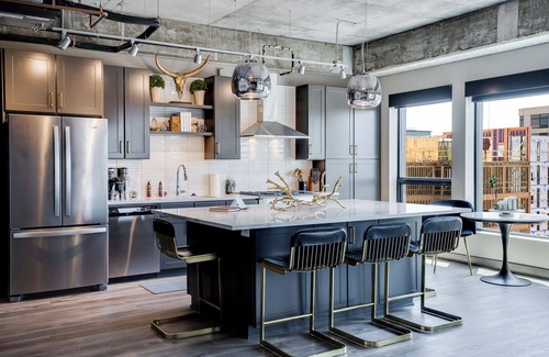 Warehouse District Condo | Sable 501 - Luxury Two Story Loft