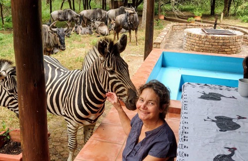 Marloth Park House | Safari in the garden, your private viewing decks. Enjoy the bush and relax!
