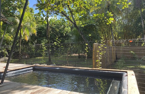 Savegre Ski Chalet | Safari tent on the beach. Near Manuel Antonio, nature, beach and plunge pool