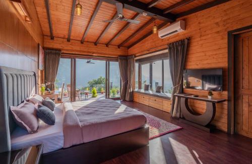 Dehradun Villa | SaffronStays Timber Aqua Quest