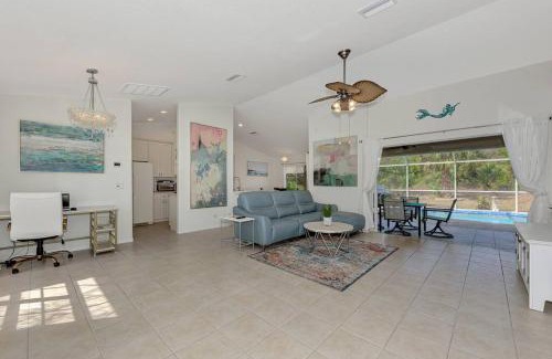 North Port House | Saltwater Heated POOL Home Near Several Beaches