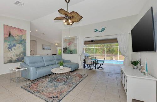 North Port House | Saltwater Heated POOL Home Near Several Beaches