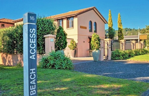 Whangamata Villa | 'San Marco' Luxury Mediterranean Beach House Whangamata