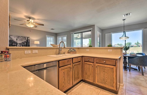 San Tan Valley House | San Tan Valley Home w/Pool Access & Golf View!