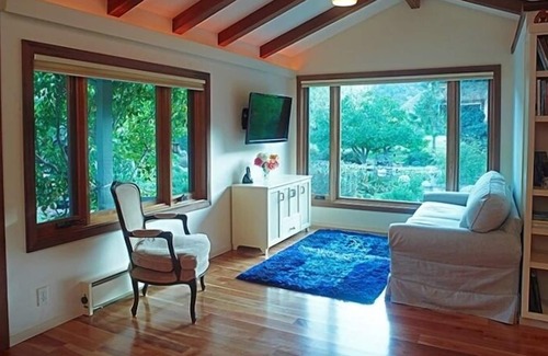 Carmel Valley Cottage | Sanctuary Cottage: a Private Retreat with Sumptuous Gardens~walk to village