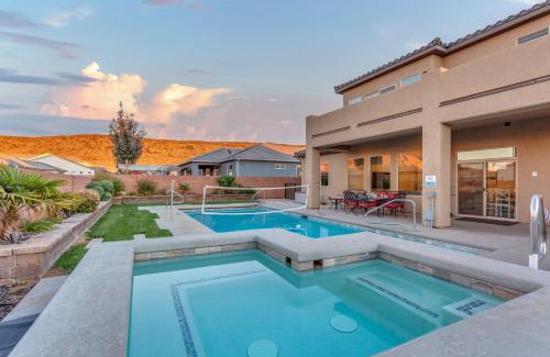 Hurricane House | Sand Hollow 3370 Private Pool, Hot Tub, Ping Pong, and near Sand Hollow Reservoir