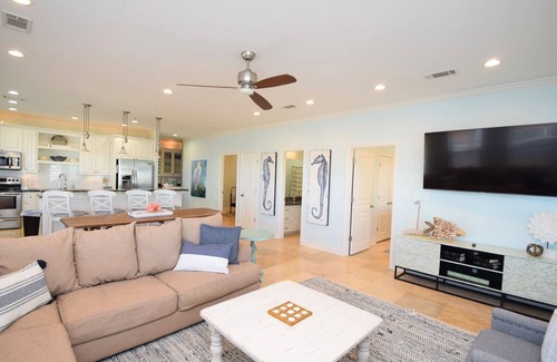 Crystal Beach Cabin | Sandy Bottoms~4 bedroom 2 bathroom~ steps away from the beach with great views!