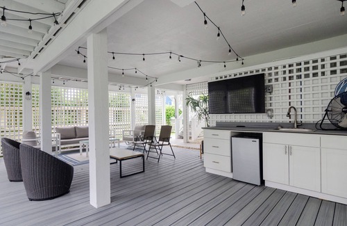 Shell Island House | Sandy Feet Retreat: 6 bedroom single family home on private street
