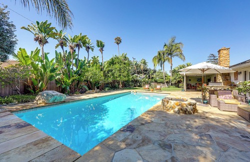 Santa Barbara Cottage | Santa Barbara Vacation Rental w/Pool & Hot Tub!