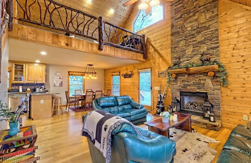 Hiawassee Cabin | Santa Marta Summit - By Chatuge Home Concierge Mountainview, firepit, ping-pong table, card table & gas grill.