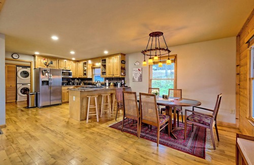 Hiawassee Cabin | Santa Marta Summit - By Chatuge Home Concierge Mountainview, firepit, ping-pong table, card table & gas grill.