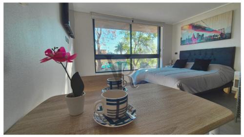 Downtown Santiago Apartment | Santiago Estudio Moderno Movistar Arena/Metro