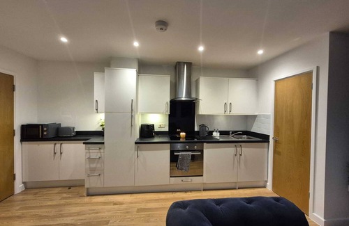Basingstoke Apartment | Sapphire Luxe - Basingstoke. Sleeps 4 * Free Parking * Fully Equipped