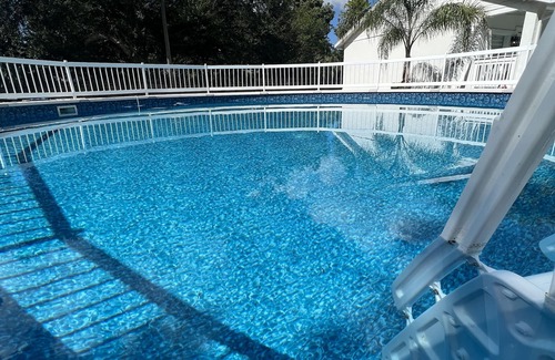 Bayou Oaks House | Sarasota Beach House themed designer cottage- sleeps 6 - pool- tropical oasis.