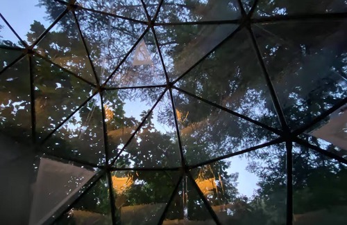 Saratoga RV Rental | Saratoga Redwood Dome Tents