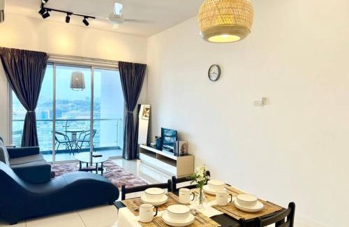 Bandar Puchong Jaya Apartment | SC 1-10pax 2Room Sky pod Puchong IOI Mall 5Bed LRT