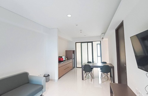 By Pass Ngurah Rai Apartment | Scenic And Comfortable 2Br (No Kitchen) Apartment At Skales Residence Nusa Dua Bali